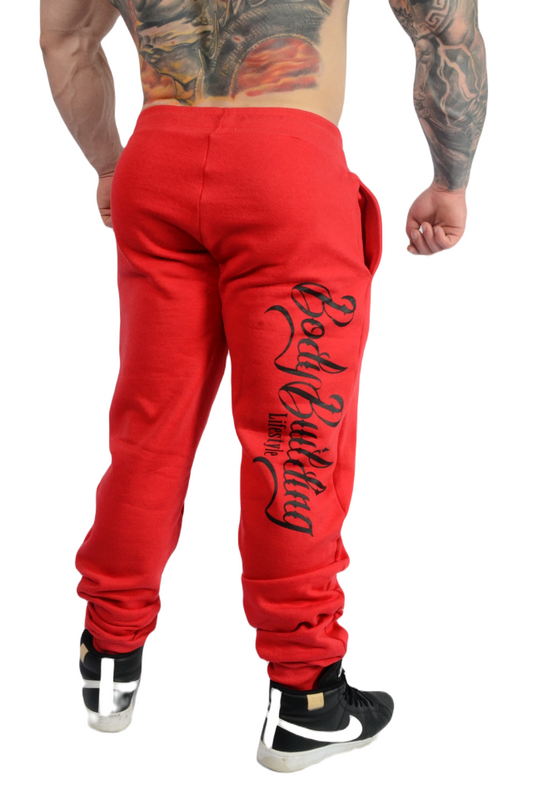 Gothic Sweatpants Rib Knit Cuff