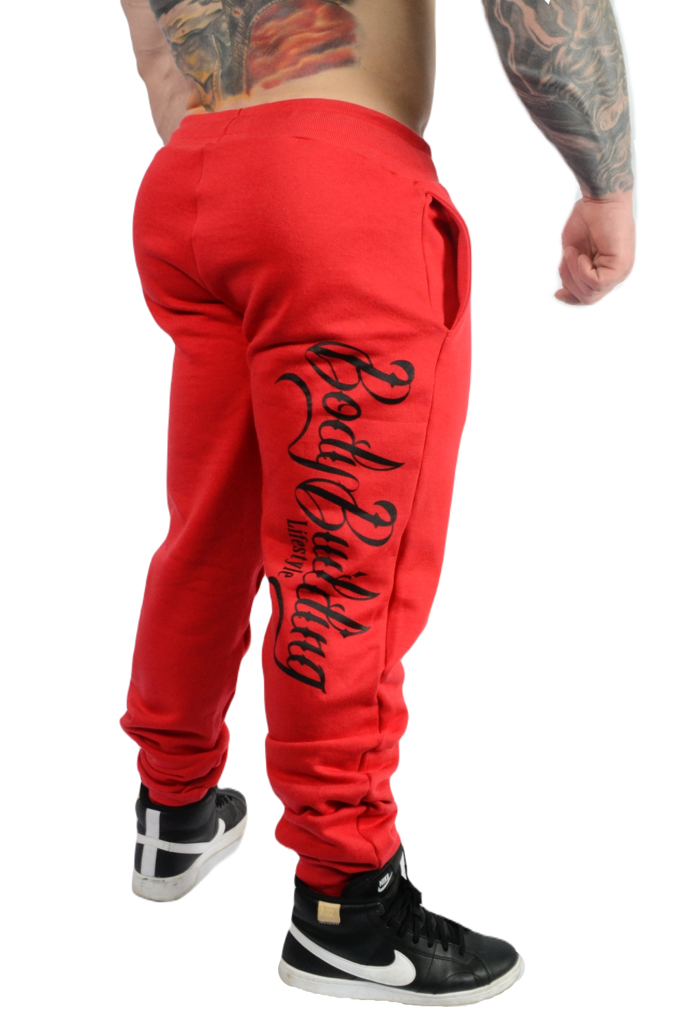 Gothic Sweatpants Rib Knit Cuff