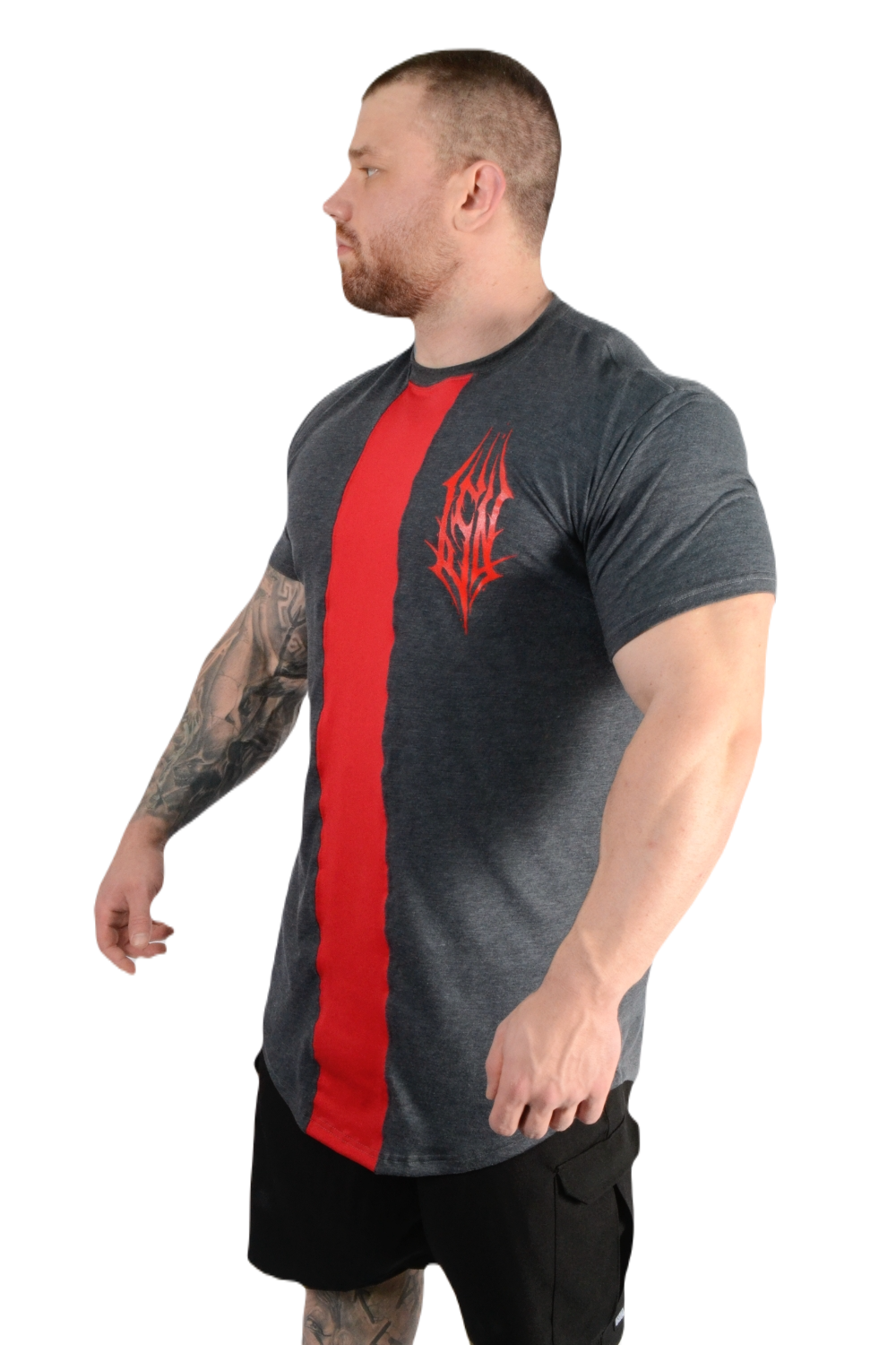 Short Sleeve Shirt Curved Hem Tracks ISN