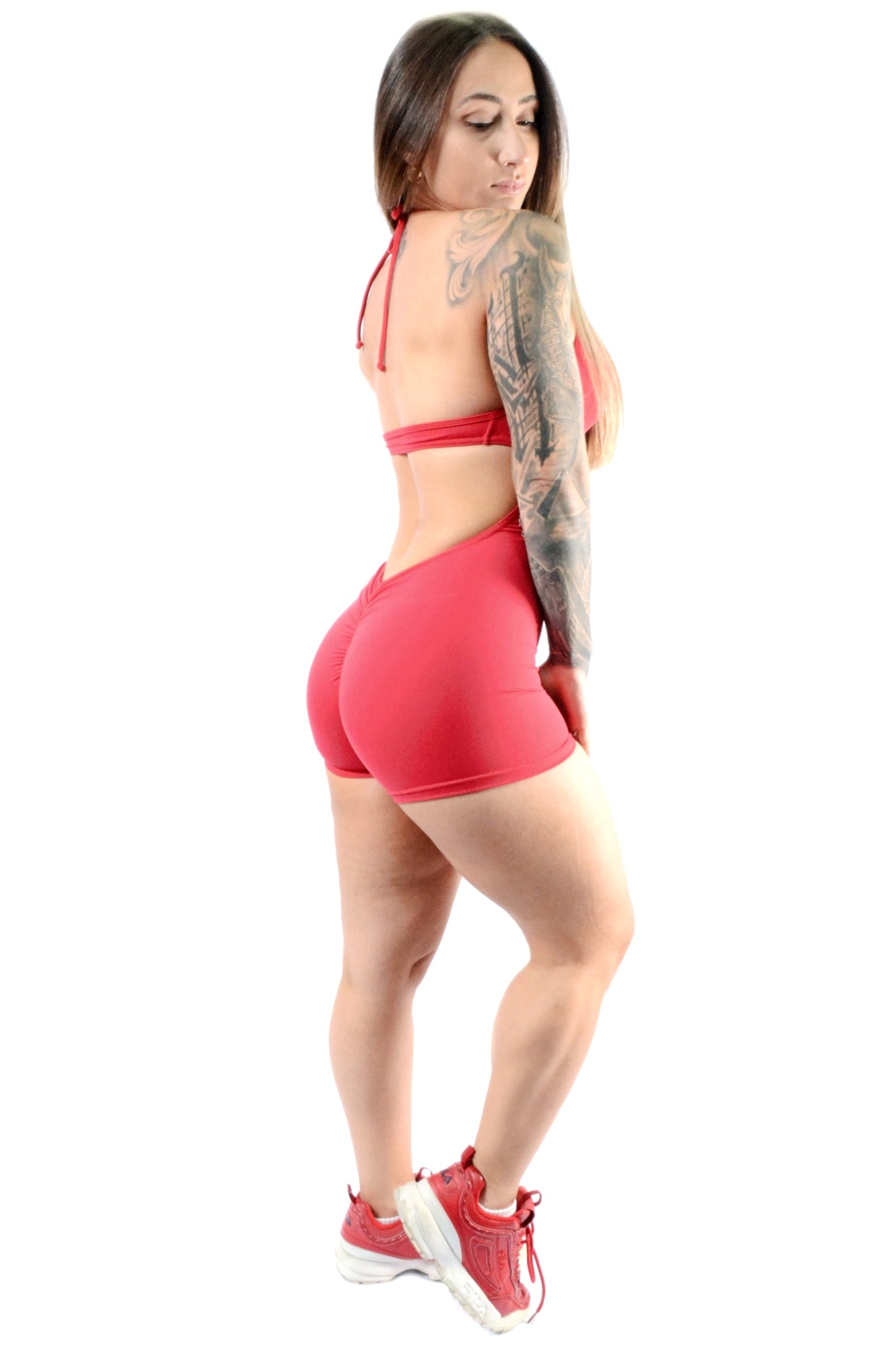 Open Tummy Scrunch Bum Bodysuit