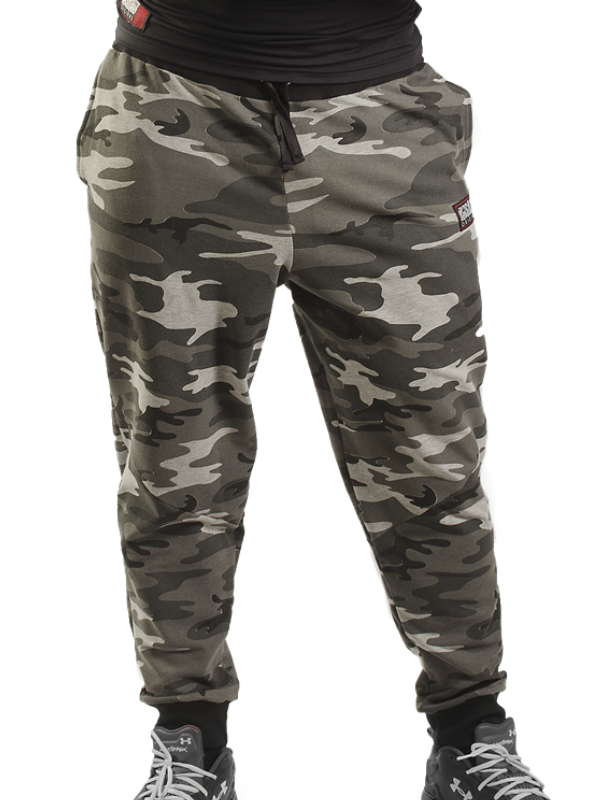Men's Camouflage Bodybuilding Baggy Workout Pants
