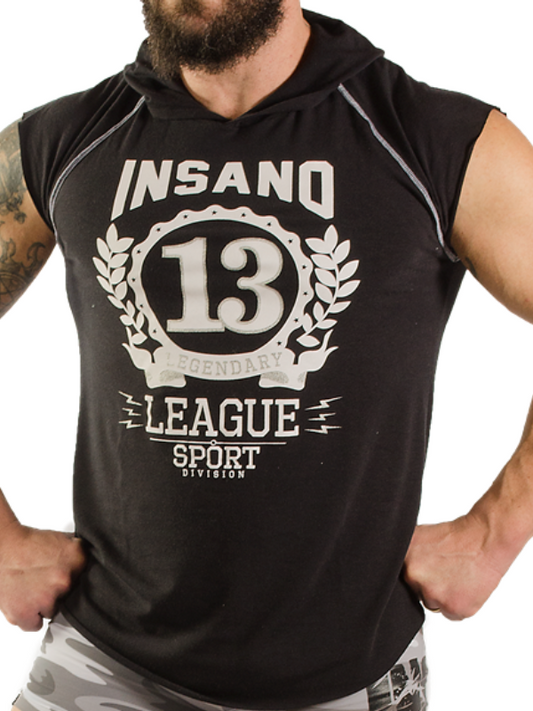 Legendary Hooded Capped Sleeve Tee