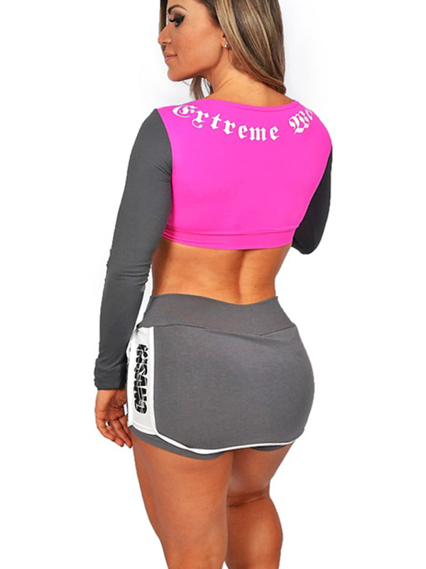 Two Tone Tight Skort