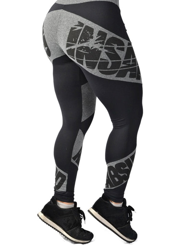 Mid Rise Waist Cross Over Band Legging