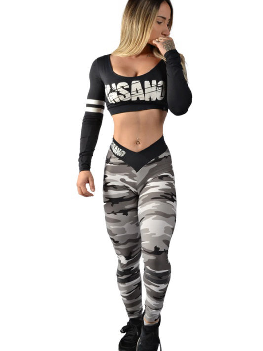 Long Sleeve Sports Bra Destroyer