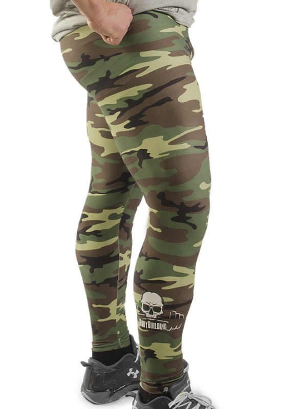 Tight High Camouflaged Legging