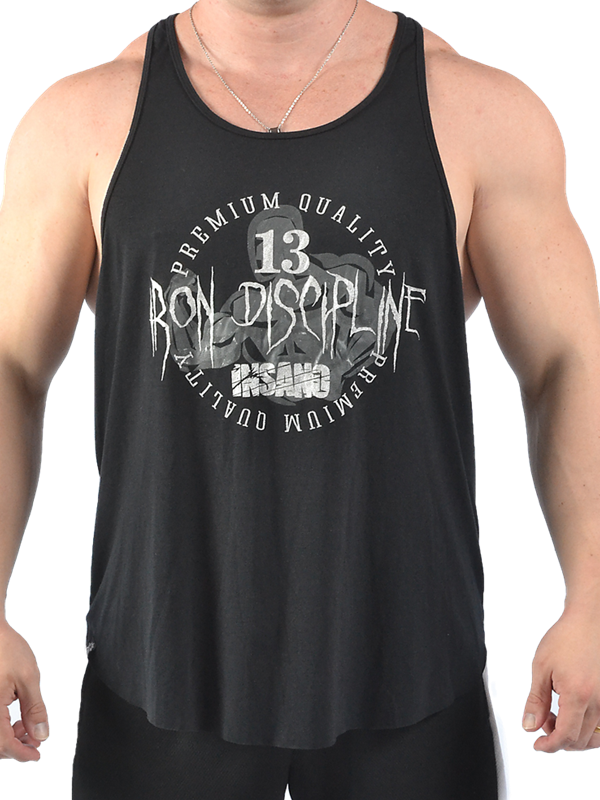 Drop Armhole Tank Iron Discipline