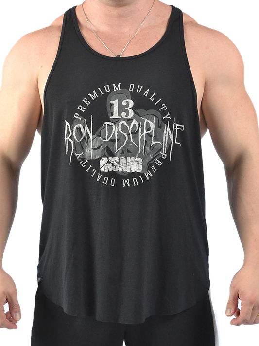 Drop Armhole Tank Iron Discipline