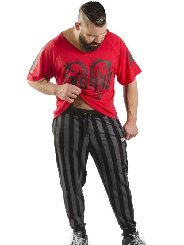 Crazee Wear Baggy Gym Pants Red Burnout Baggies : : Clothing,  Shoes & Accessories