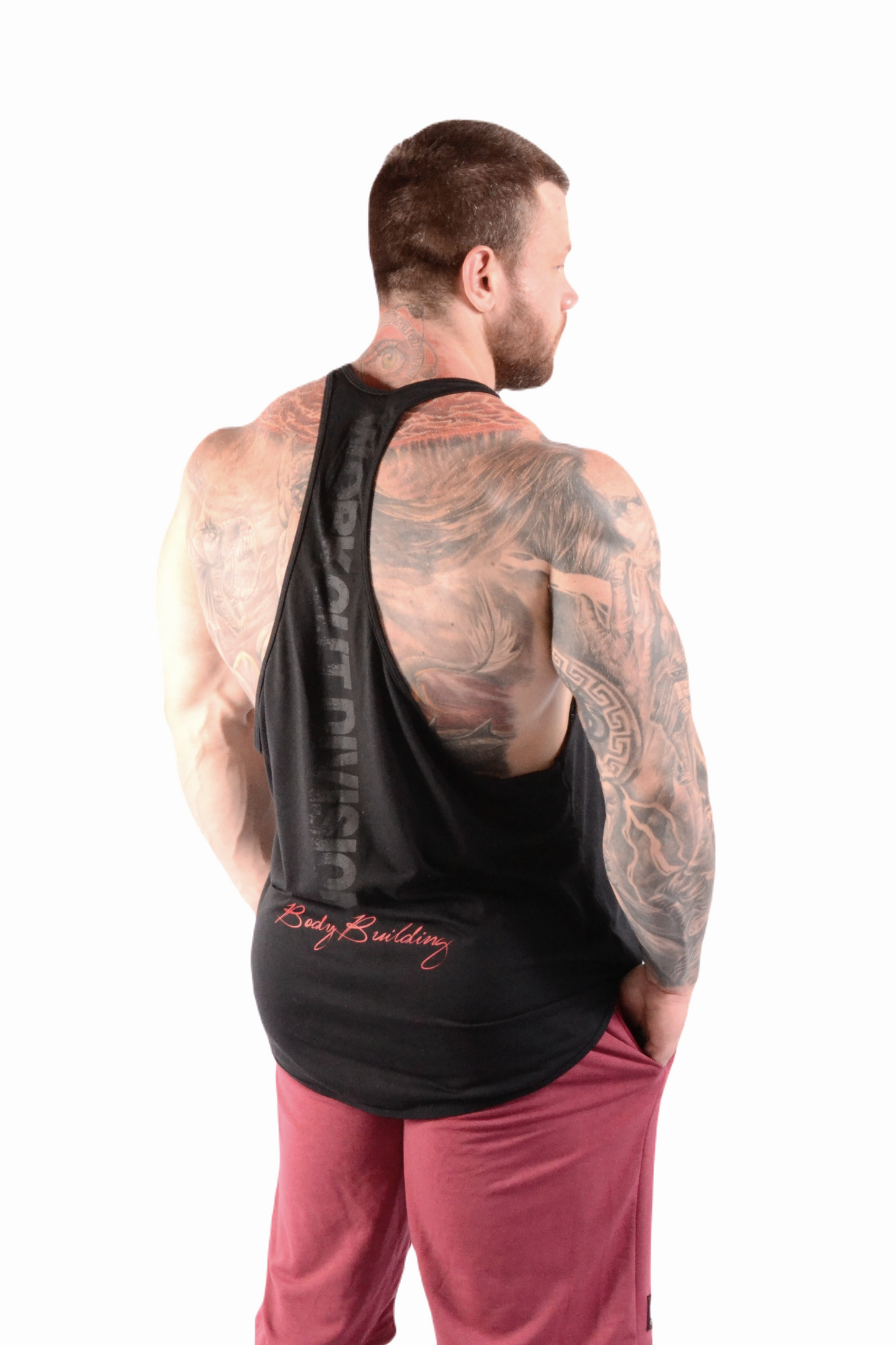 Drop Armhole Tank True Bodybuilders Black