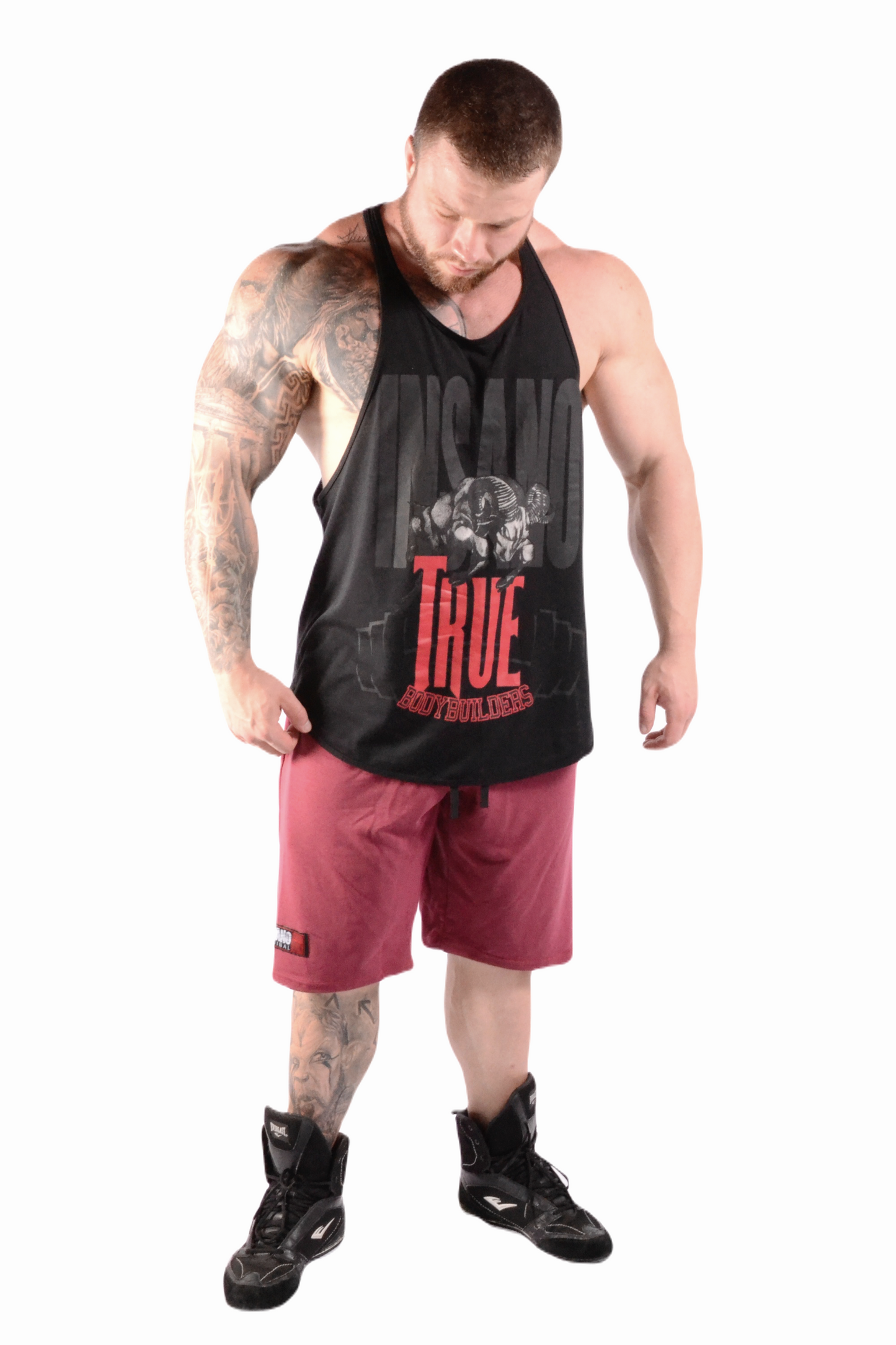 Drop Armhole Tank True Bodybuilders Black