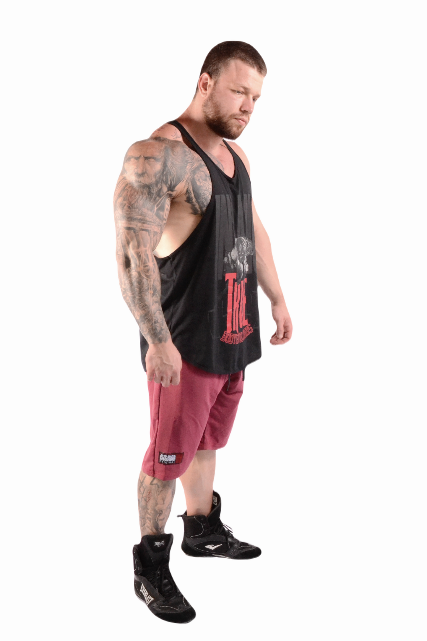 Drop Armhole Tank True Bodybuilders Black