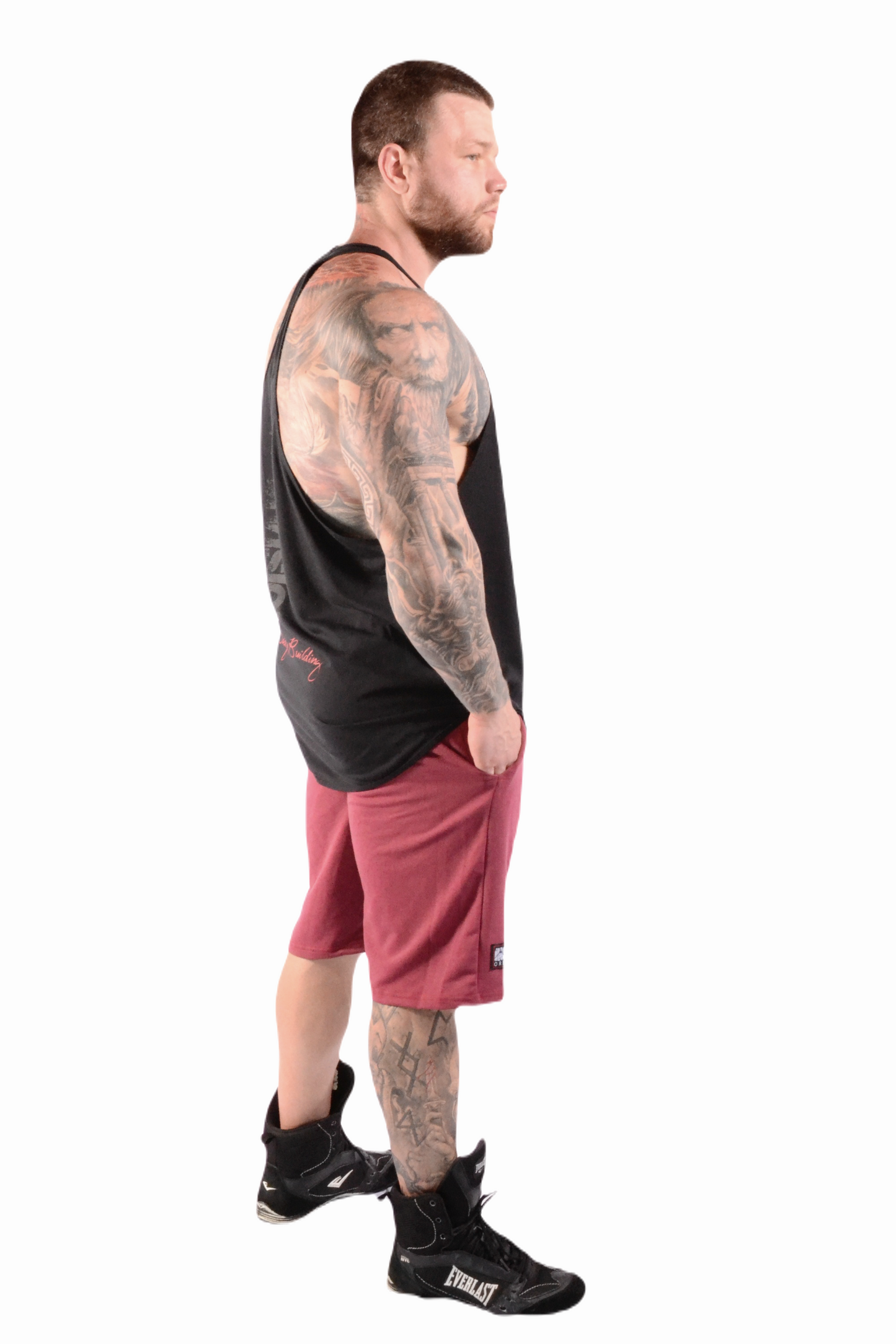 Drop Armhole Tank True Bodybuilders Black