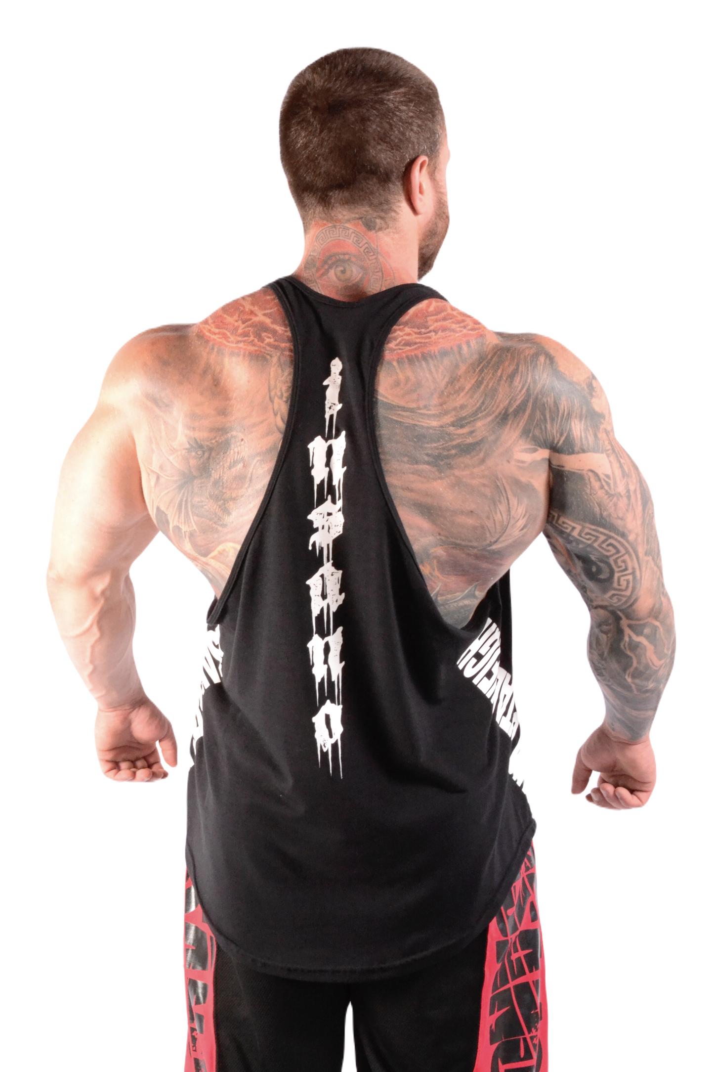 Drop Arm Tank Top Curved Hem Brutal Weight