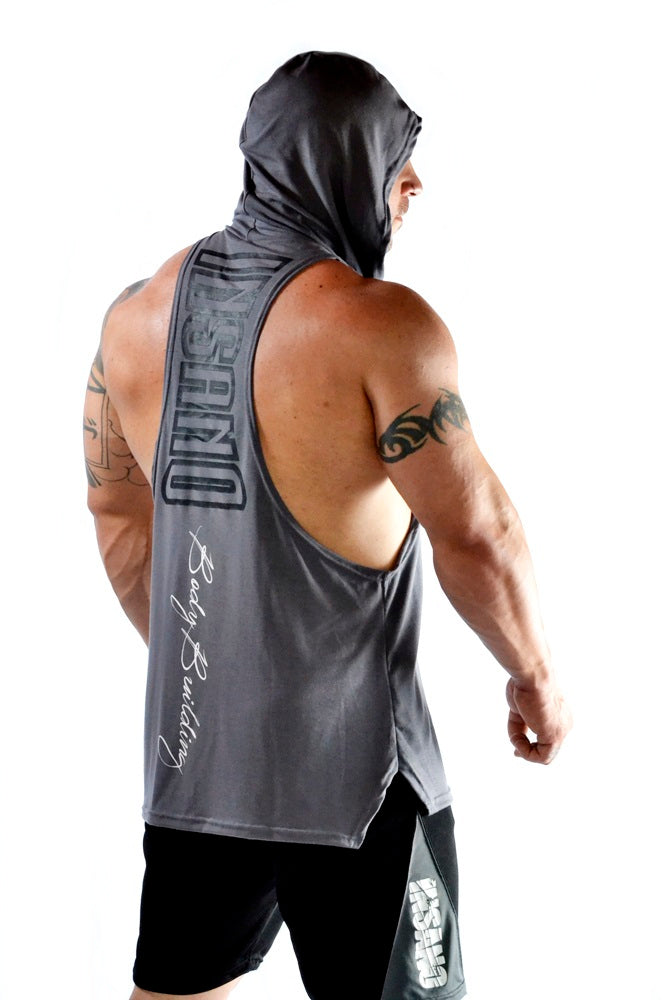Drop Armhole Hooded Tank