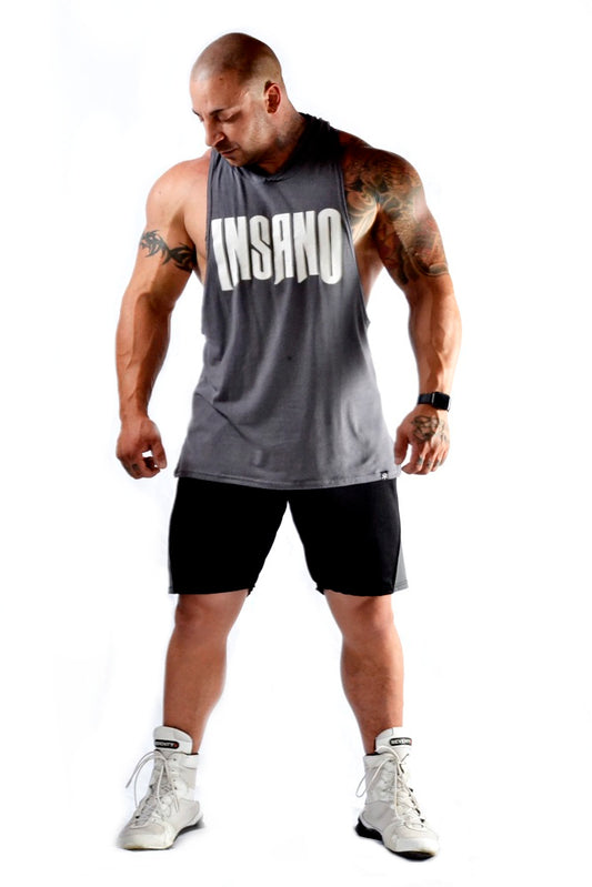 Drop Armhole Hooded Tank