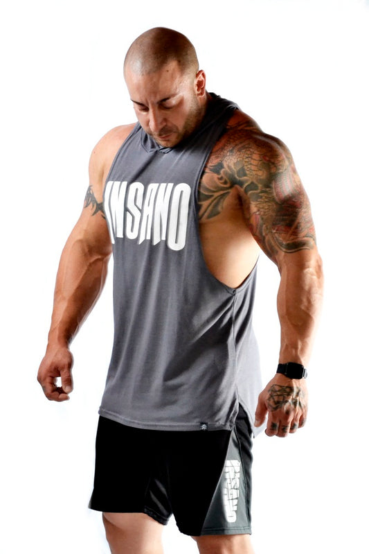 Drop Armhole Hooded Tank