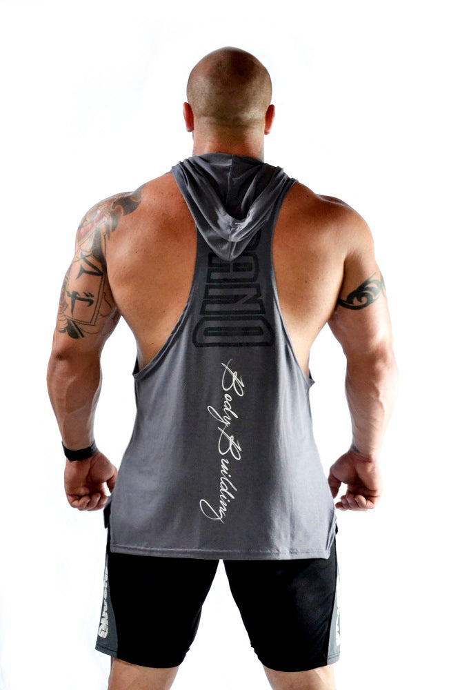 Drop Armhole Hooded Tank
