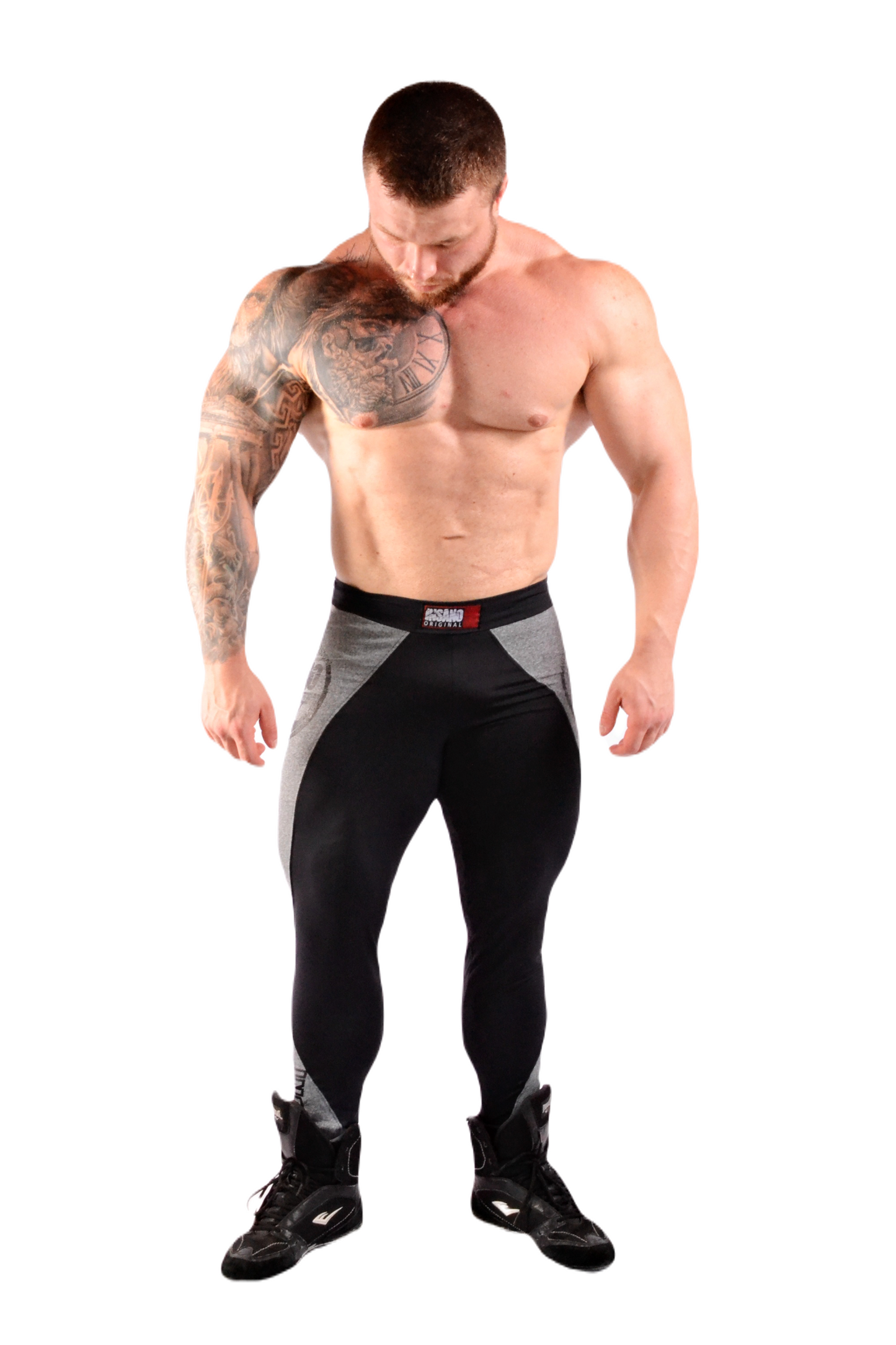 Two Tone Tight High Legging Vulcan
