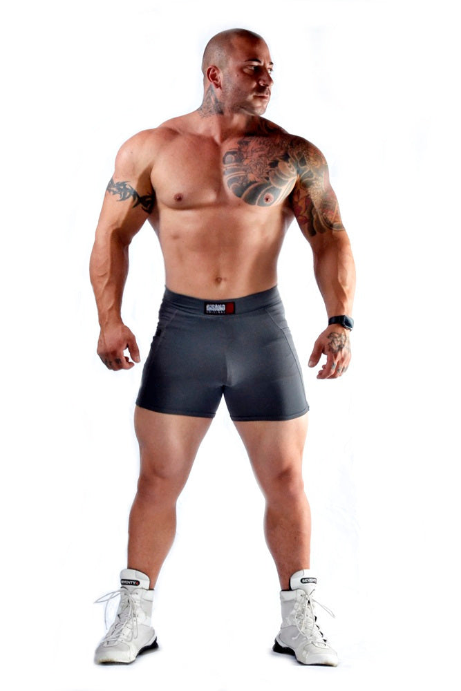 Tight High Shorts with Pockets