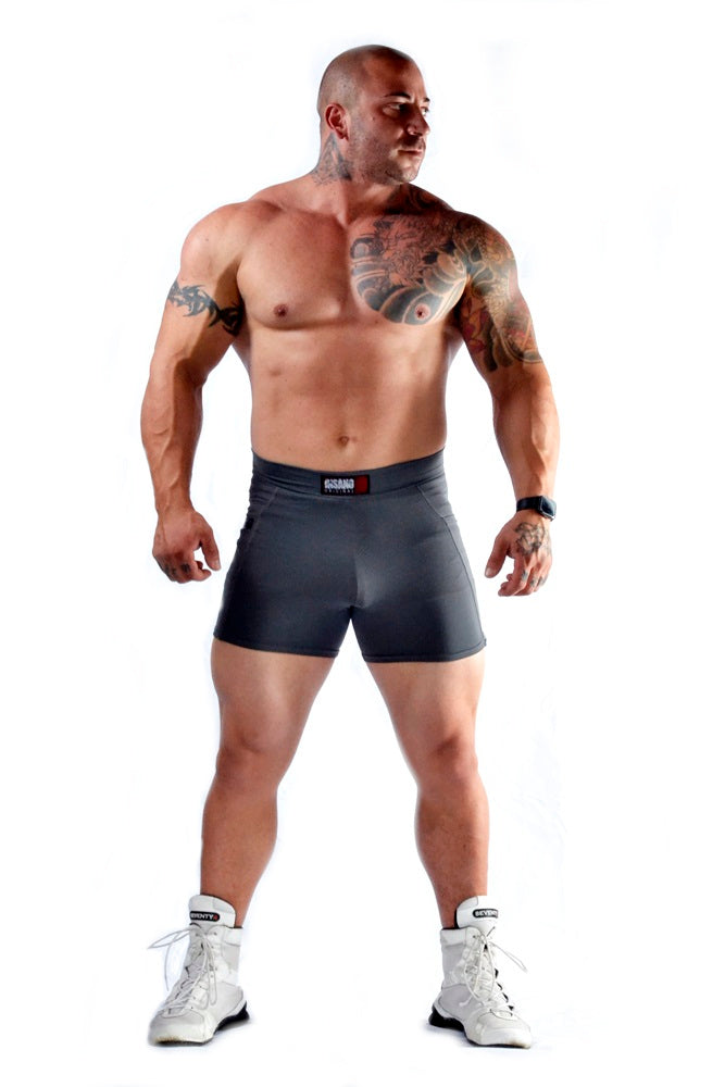 Tight High Shorts with Pockets