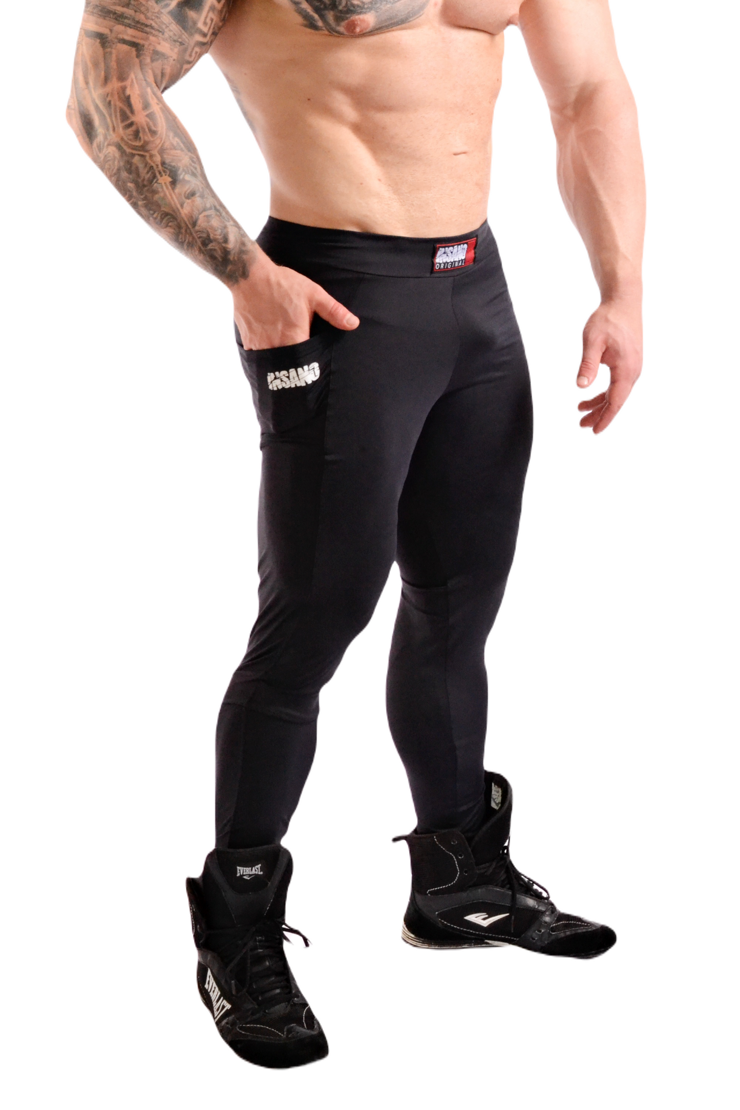 Basic Tight High Legging With Pockets