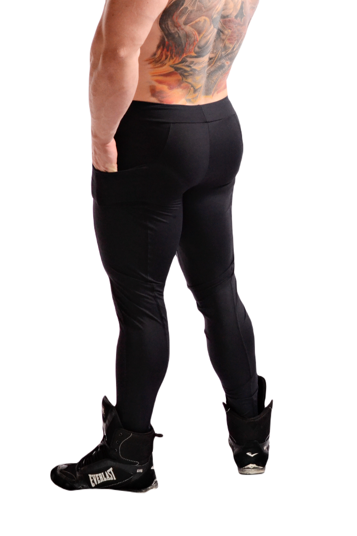 Basic Tight High Legging With Pockets