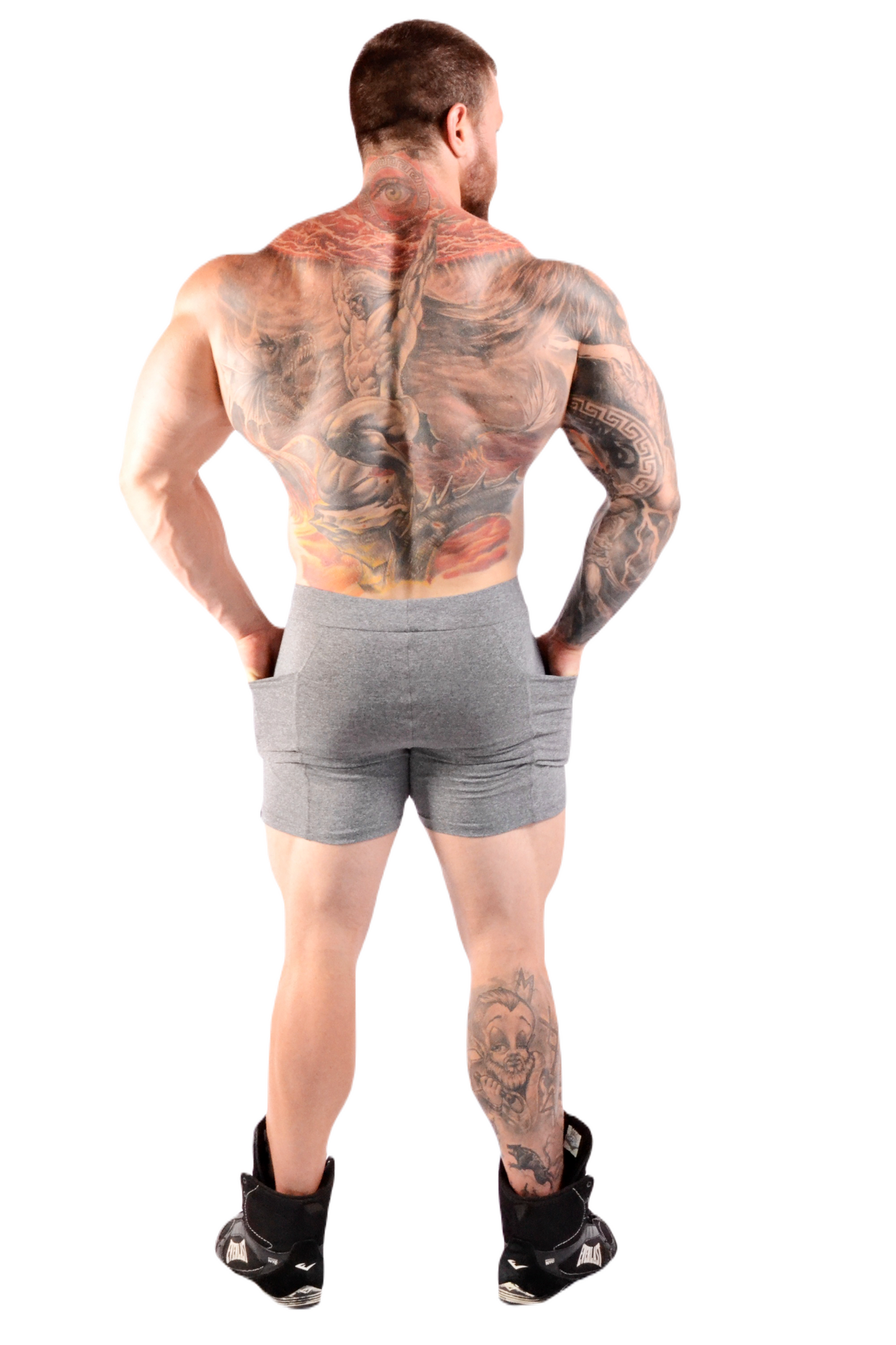 Tight High Shorts with Pockets