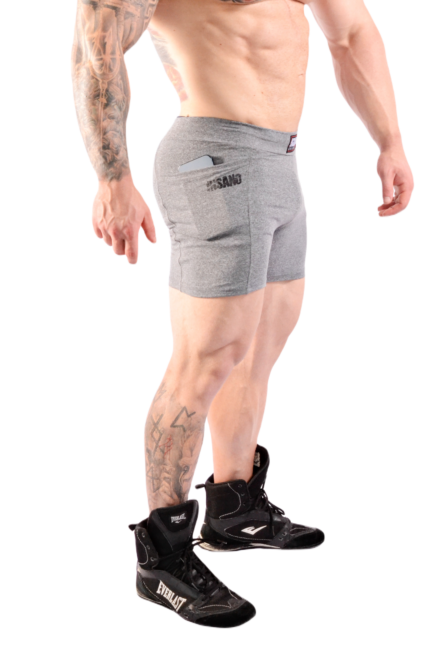 Tight High Shorts with Pockets