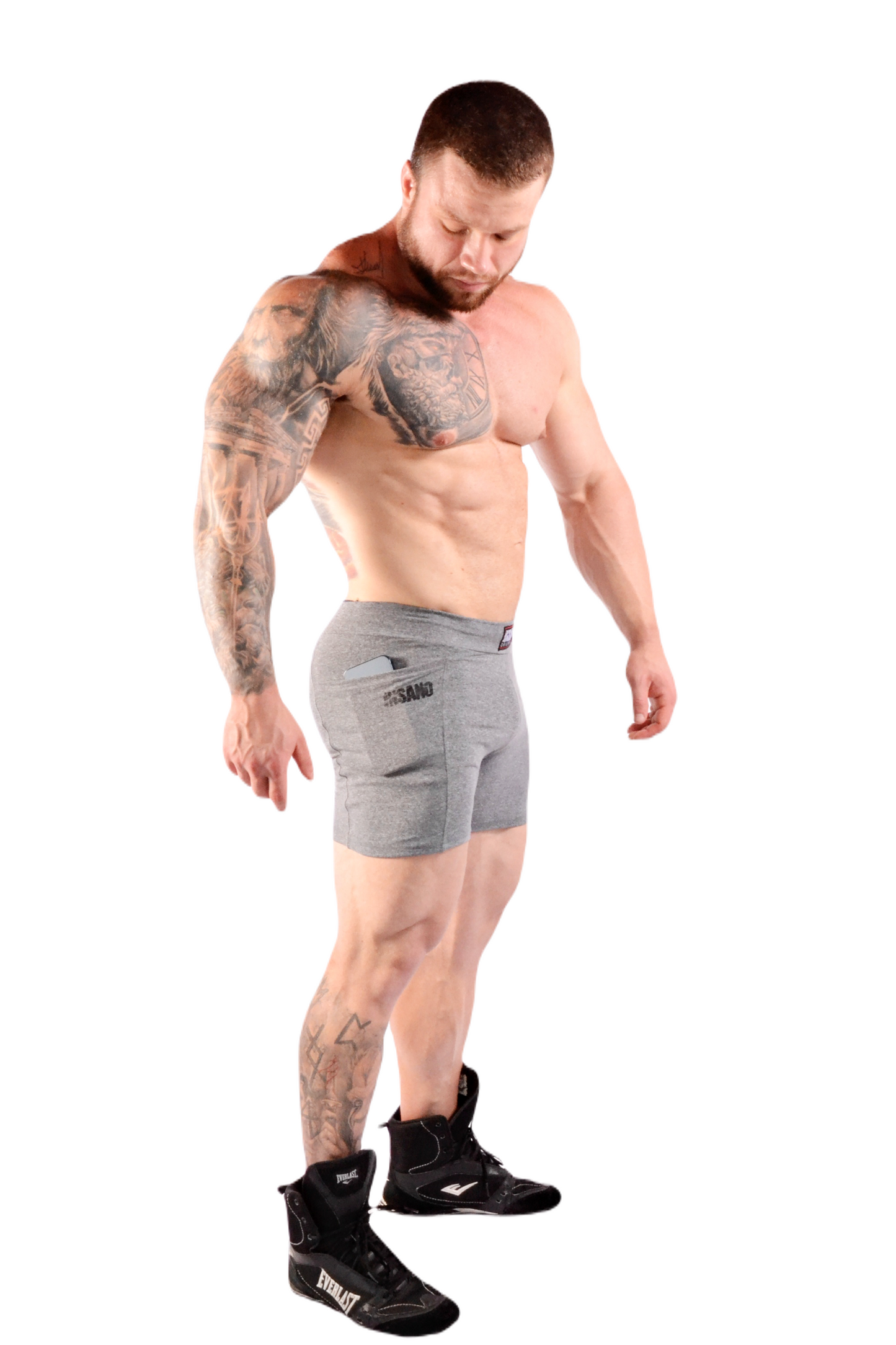 Tight High Shorts with Pockets