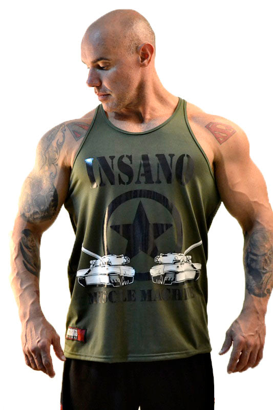 Military Racerback Tank Top