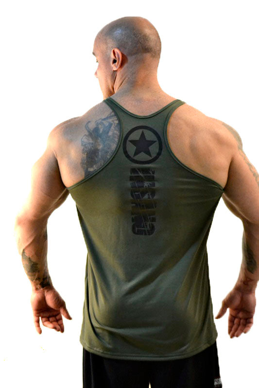 Military Racerback Tank Top
