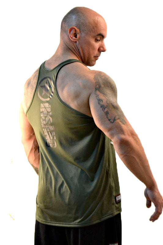 Military Racerback Tank Top