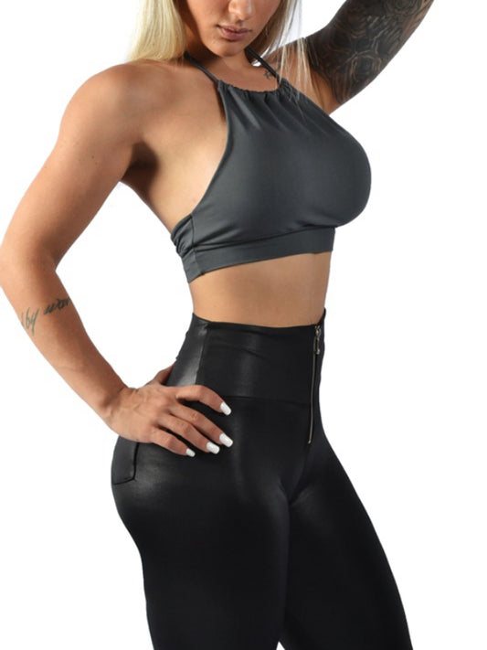 Open-Back Sports Bra