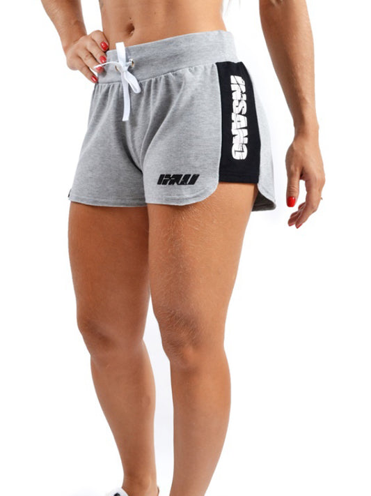 Drawstring Side Band Shorts
