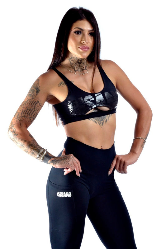 Cut Out Sports Bra