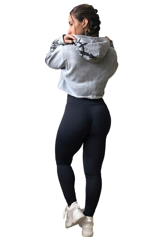 Crop Hoodie Sweatshirt
