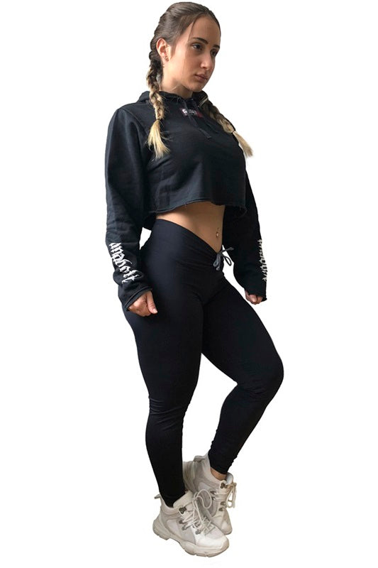 Crop Hoodie Sweatshirt