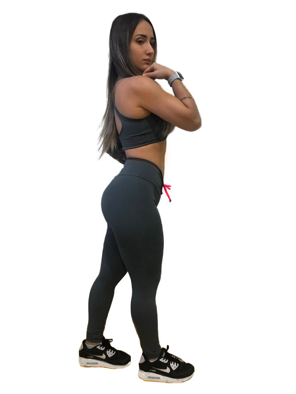 Drawstring Waist Legging