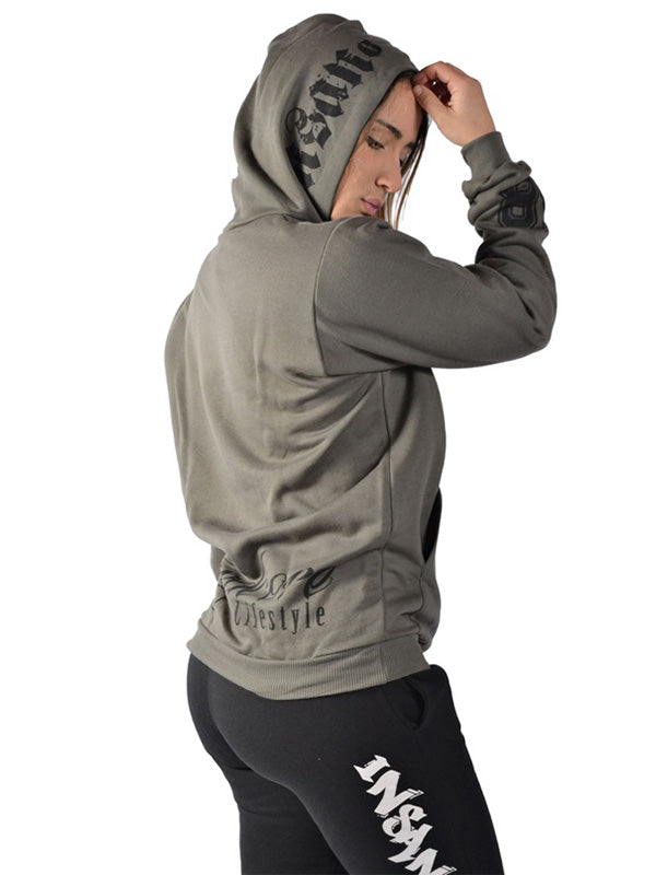 Curly Hoodie Sweatshirt