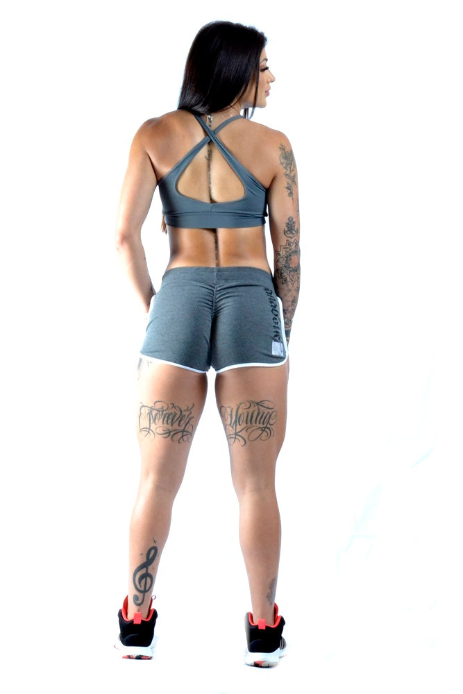 Drawstring Anabolic World Scrunch Bum Shorts
