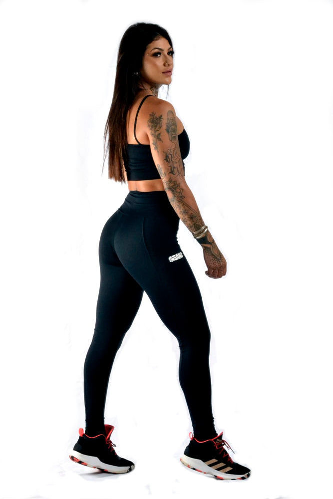 High Waist Side Pocket Legging
