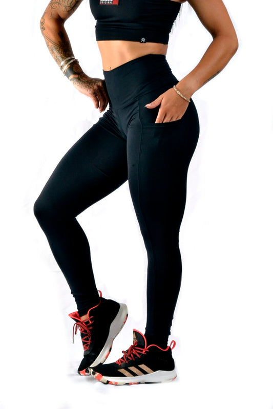 High Waist Side Pocket Legging