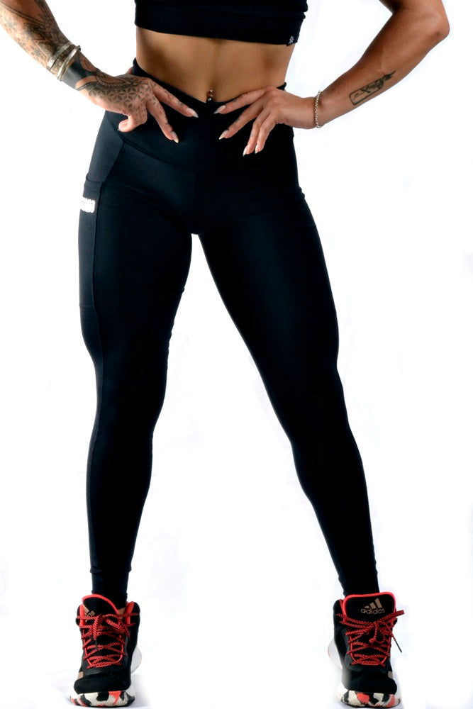 High Waist Side Pocket Legging