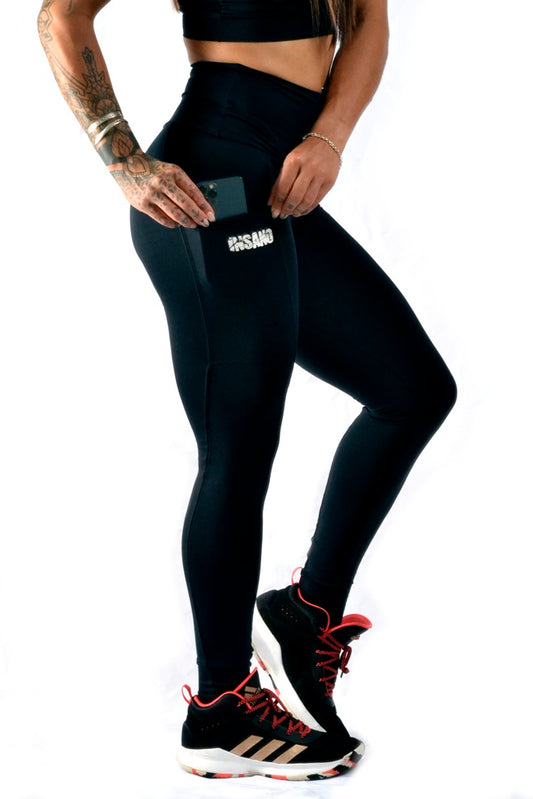 High Waist Side Pocket Legging