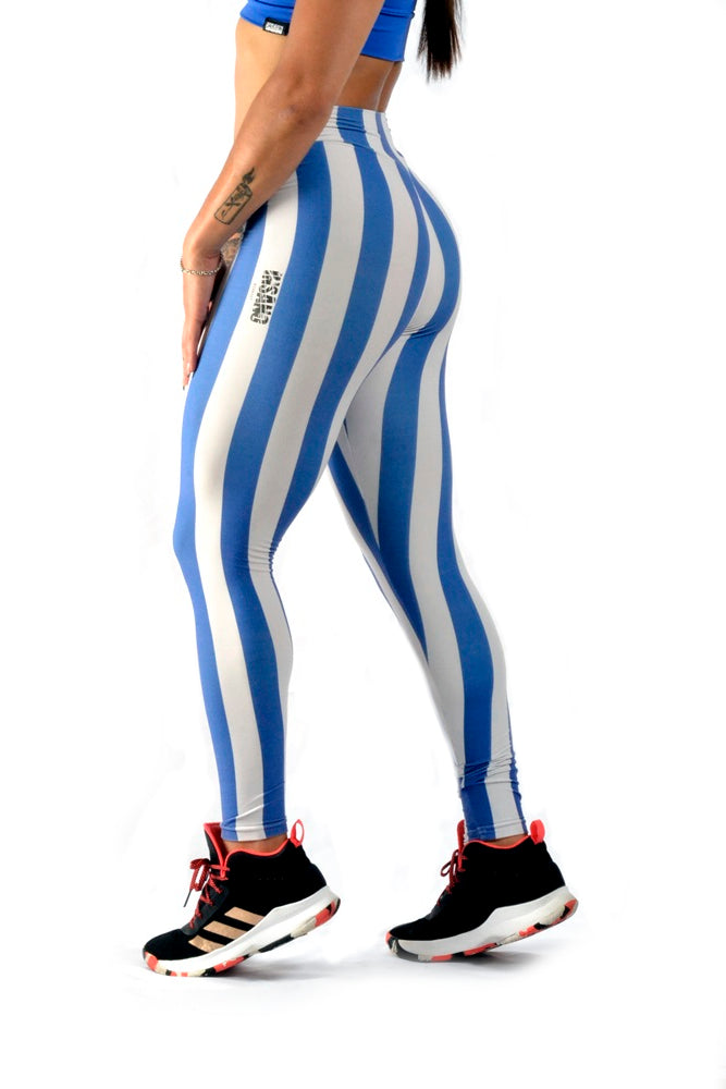 V Waist Striped Legging