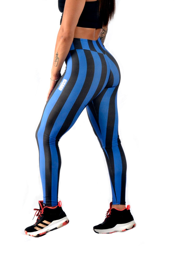 V Waist Striped Legging