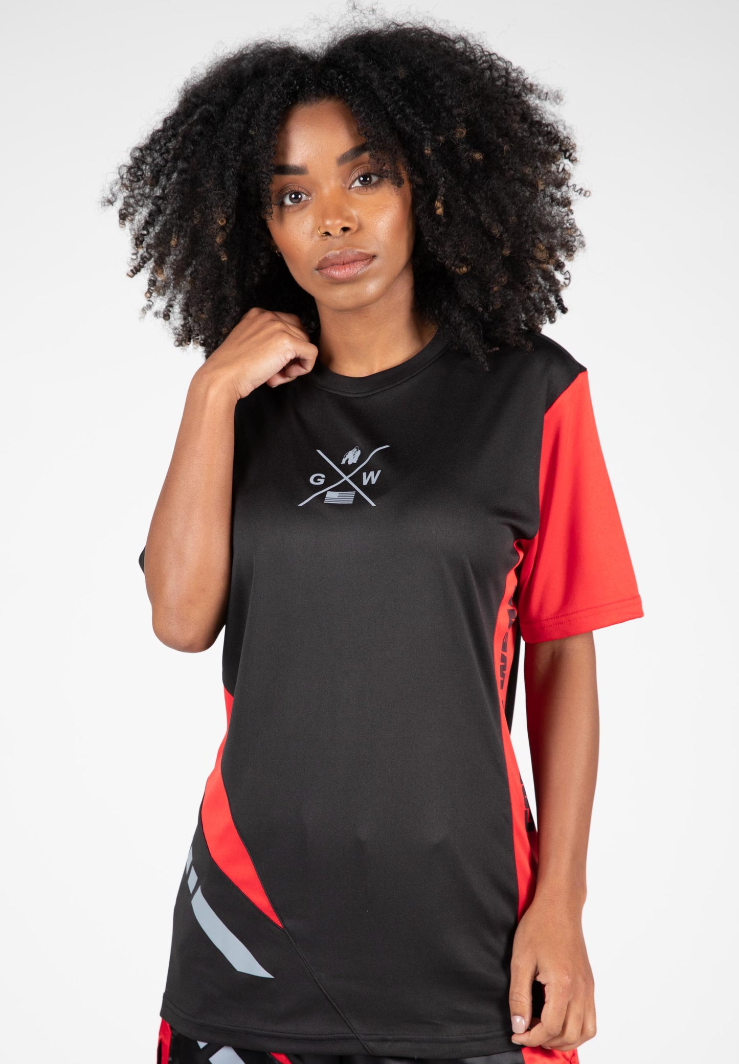 Hornell T-Shirt - Black/Red - Unisex