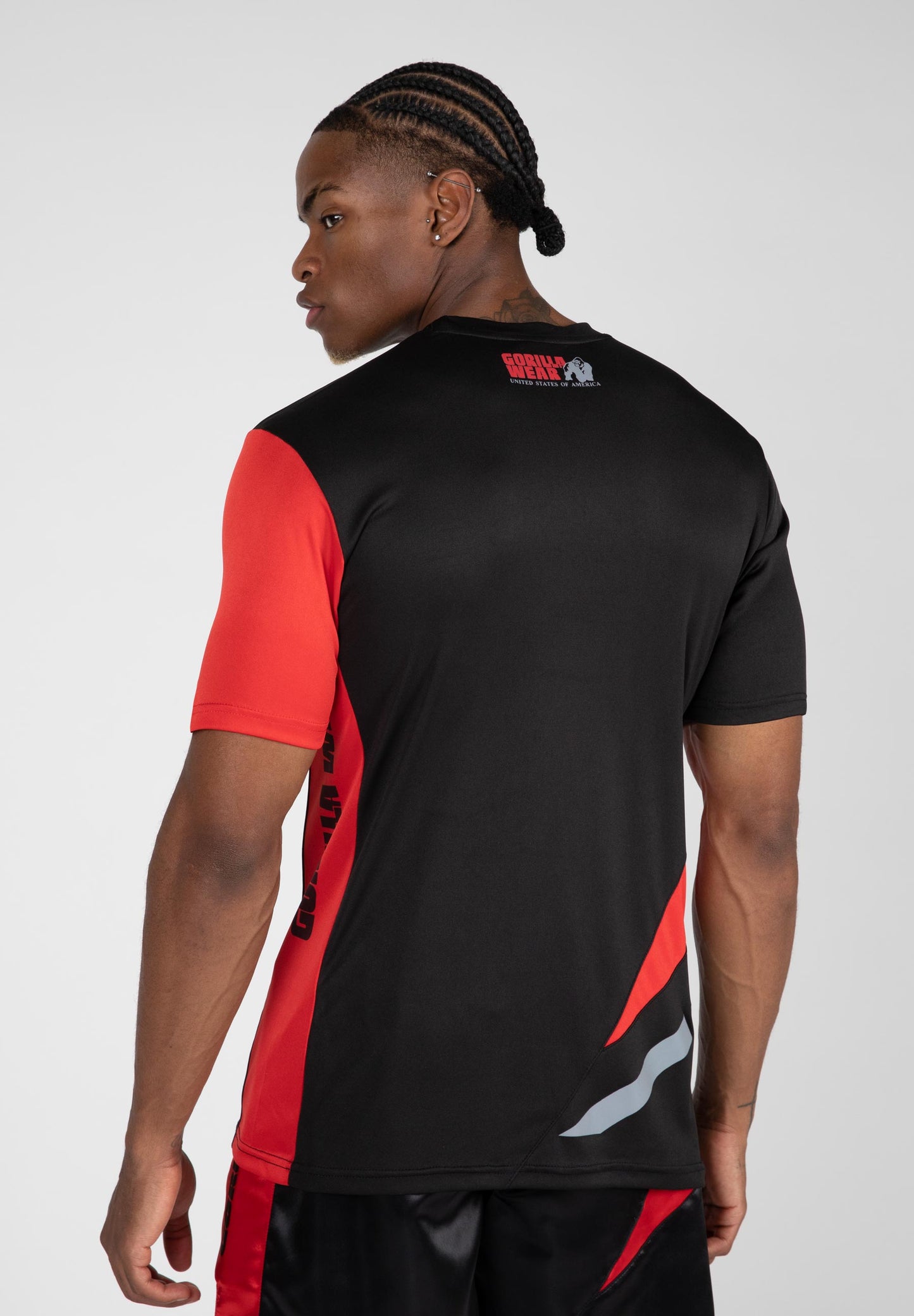 Hornell T-Shirt - Black/Red - Unisex