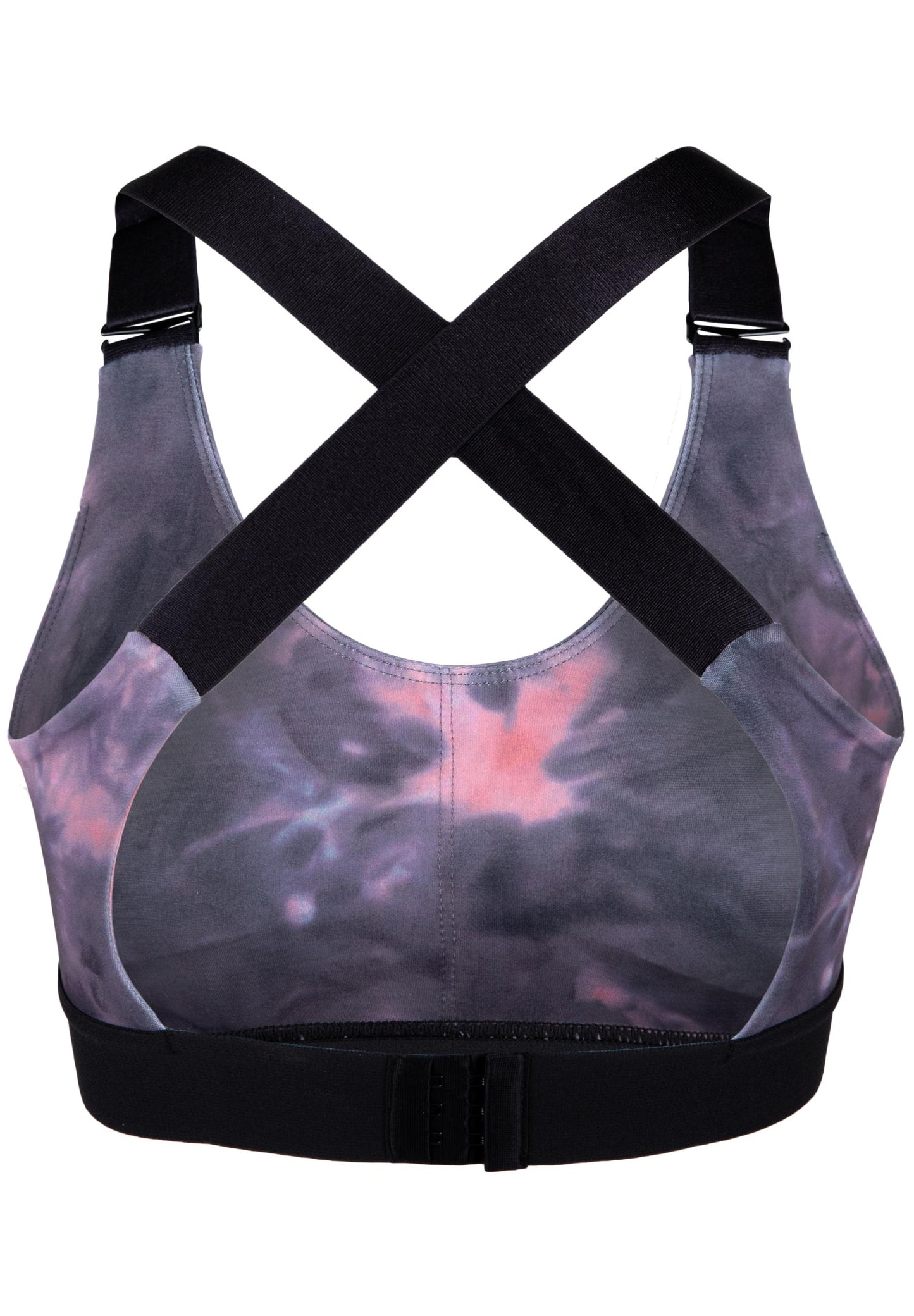 Colby Sports Bra - Gray/Pink